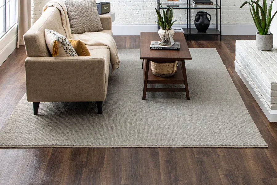 Area Rug in High Traffic Living Room | Bob's Carpet and Flooring