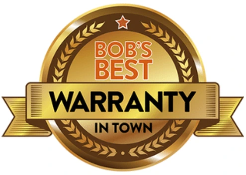 Bob's Best Warranty Badge