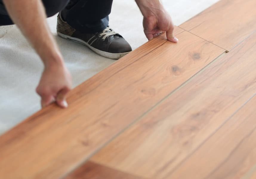 Laminate installation